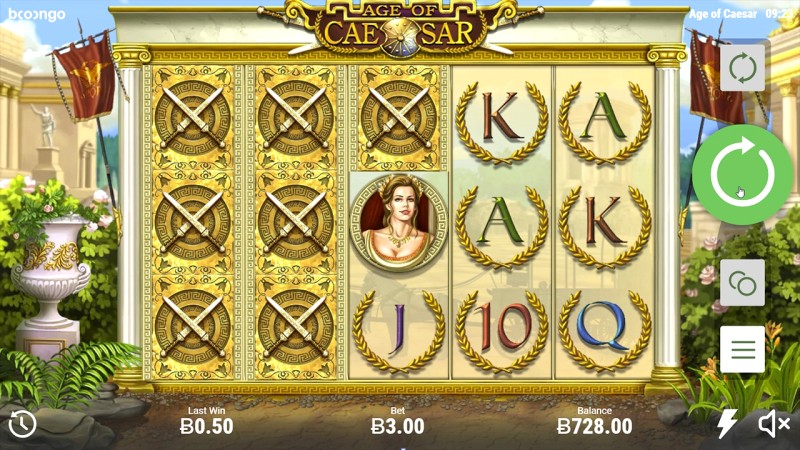 Игровой автомат «Age of Caesar» в казино Адмирал 888