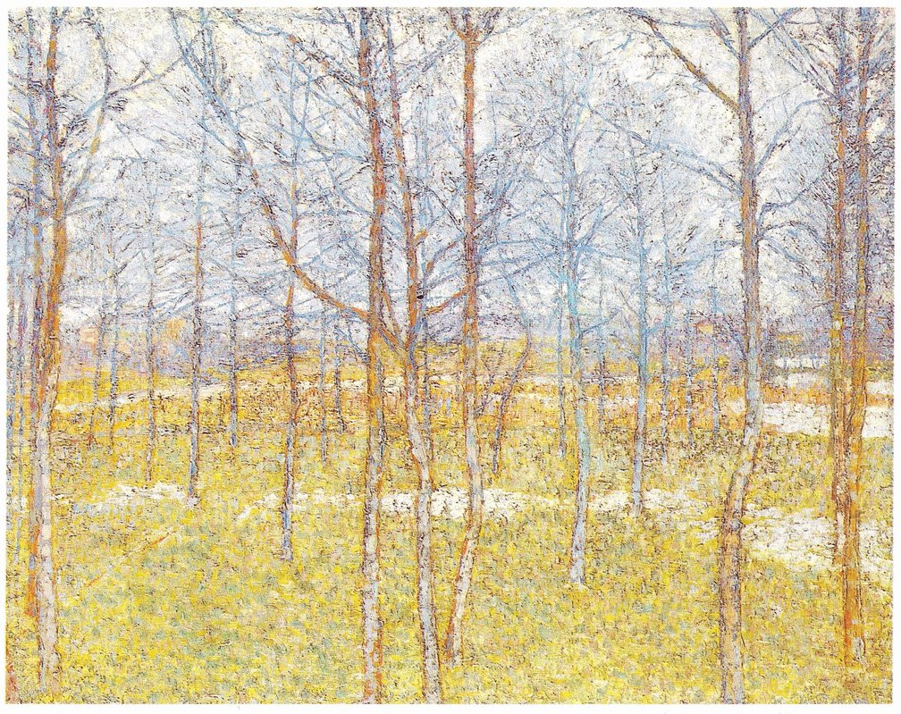 Весенний пейзаж. Середина 1900-х Холст, масло. 65×81 см. Частное собрание, Париж