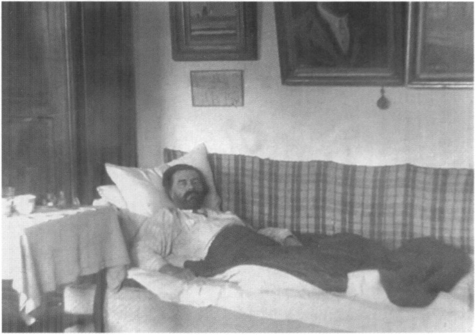 Казимир Северинович Малевич в период болезни. Март 1934 г