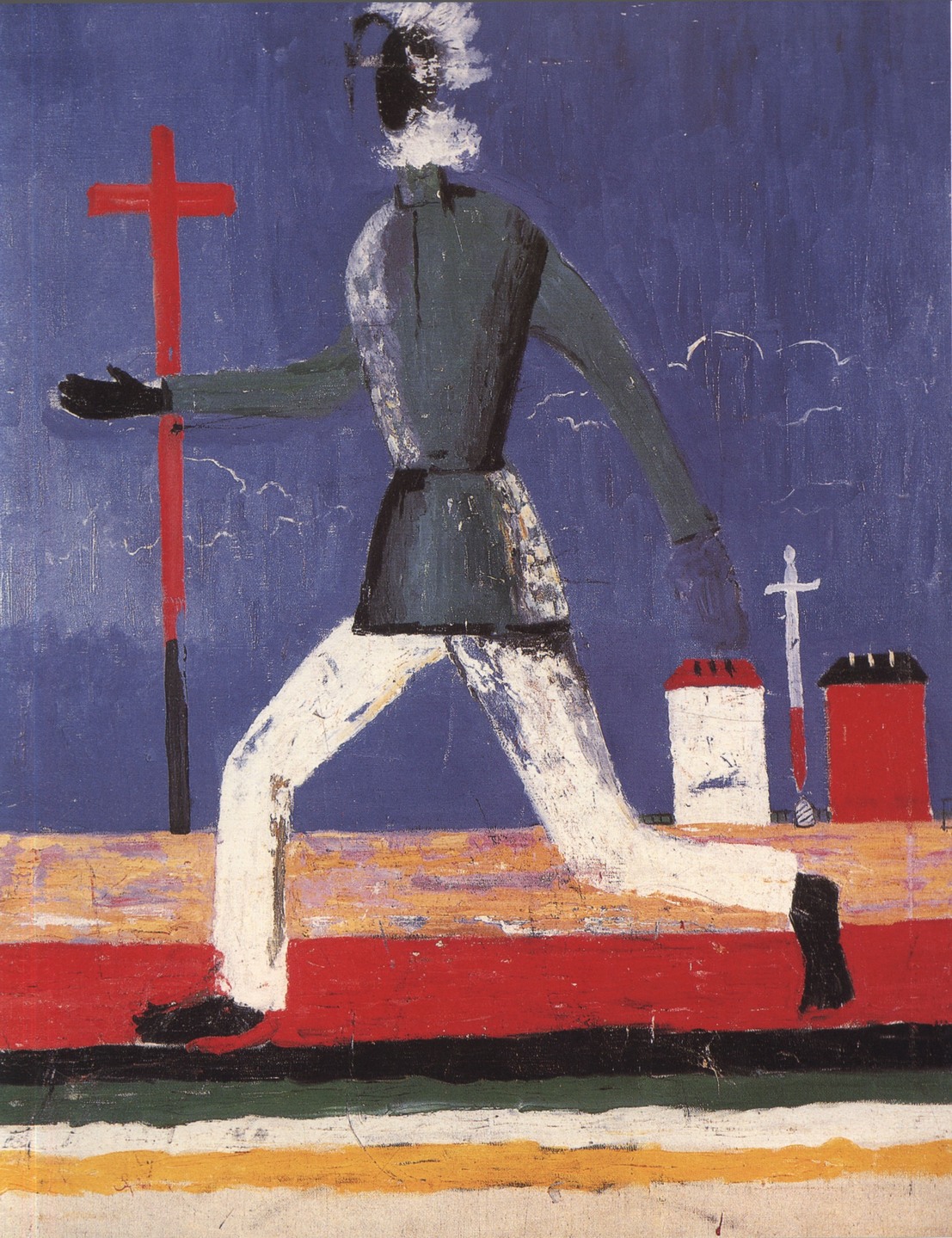 Бегущий мужчина. Начало 1930-х. Холст, масло. 78,5×65 см. Париж, Национальный музей современного искусства — Центр Жоржа Помпиду Бегущий мужчина. Начало 1930-х. Холст, масло. 78,5×65 см. Париж, Национальный музей современного искусства — Центр Жоржа Помпиду