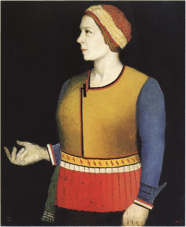 Портрет жены. 1933. Холст, масло. 67,5×56 см. Санкт-Петербург, Государственный Русский музей Портрет жены. 1933. Холст, масло. 67,5×56 см. Санкт-Петербург, Государственный Русский музей