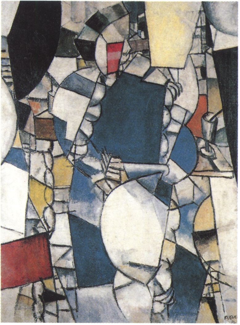 Фернан Леже. Женщина в голубом. 1912. Холст, масло. 131×99 см. Бьо, Национальный музей Фернана Леже Фернан Леже. Женщина в голубом. 1912. Холст, масло. 131×99 см. Бьо, Национальный музей Фернана Леже