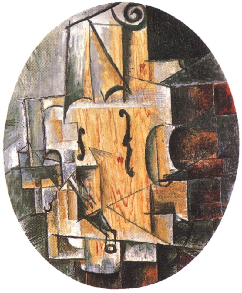 Пабло Пикассо. Музыкальные инструменты. 1912—1913. Холст, масло. 72,5×60 см. Частное собрание Пабло Пикассо. Музыкальные инструменты. 1912—1913. Холст, масло. 72,5×60 см. Частное собрание