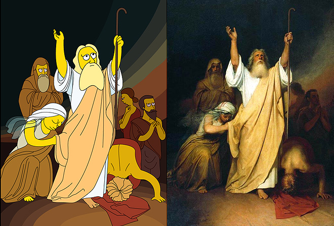 Будущие дизайнеры «симпсонизировали» русских классиков Будущие дизайнеры «симпсонизировали» русских классиков