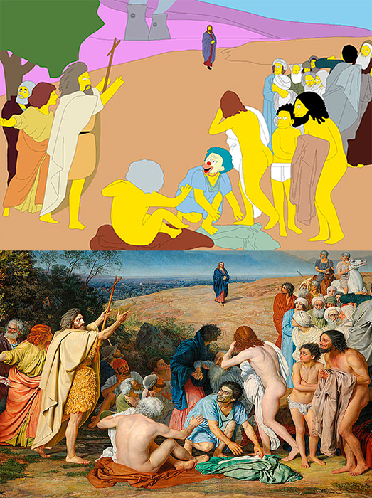 Будущие дизайнеры «симпсонизировали» русских классиков Будущие дизайнеры «симпсонизировали» русских классиков