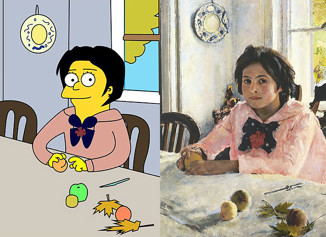 Будущие дизайнеры «симпсонизировали» русских классиков Будущие дизайнеры «симпсонизировали» русских классиков