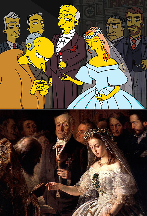 Будущие дизайнеры «симпсонизировали» русских классиков Будущие дизайнеры «симпсонизировали» русских классиков