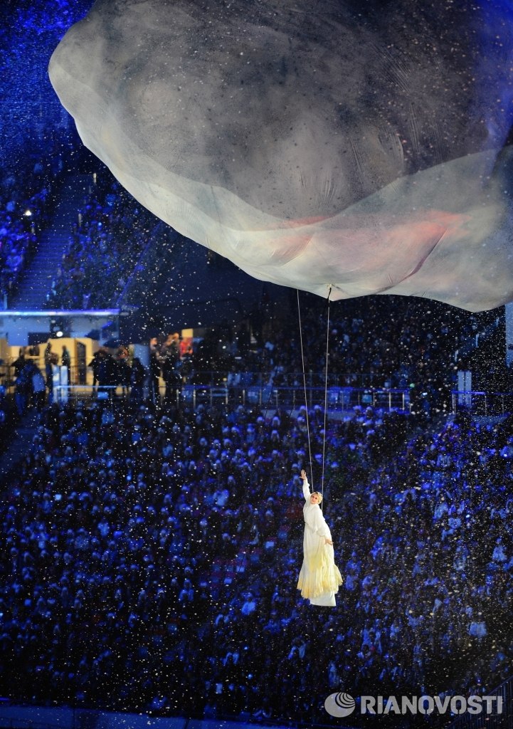 Мир Малевича, Кандинского и Шагала на церемонии закрытия XXII зимних Игр в Сочи Мир Малевича, Кандинского и Шагала на церемонии закрытия XXII зимних Игр в Сочи