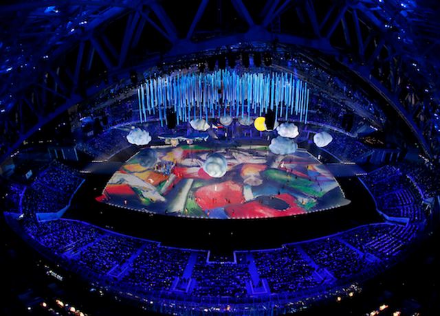 Мир Малевича, Кандинского и Шагала на церемонии закрытия XXII зимних Игр в Сочи Мир Малевича, Кандинского и Шагала на церемонии закрытия XXII зимних Игр в Сочи