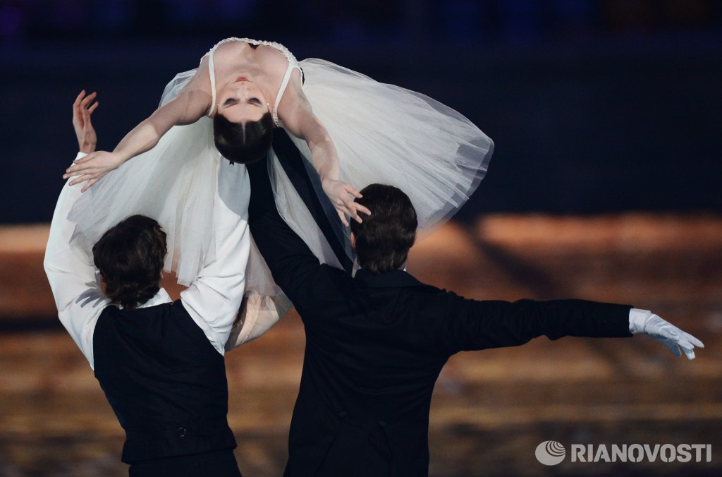 Мир Малевича, Кандинского и Шагала на церемонии закрытия XXII зимних Игр в Сочи Мир Малевича, Кандинского и Шагала на церемонии закрытия XXII зимних Игр в Сочи