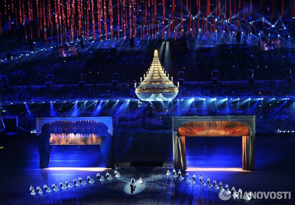 Мир Малевича, Кандинского и Шагала на церемонии закрытия XXII зимних Игр в Сочи Мир Малевича, Кандинского и Шагала на церемонии закрытия XXII зимних Игр в Сочи