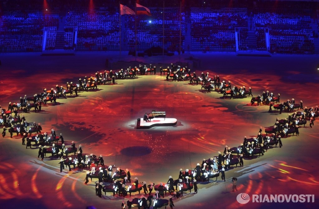 Мир Малевича, Кандинского и Шагала на церемонии закрытия XXII зимних Игр в Сочи Мир Малевича, Кандинского и Шагала на церемонии закрытия XXII зимних Игр в Сочи