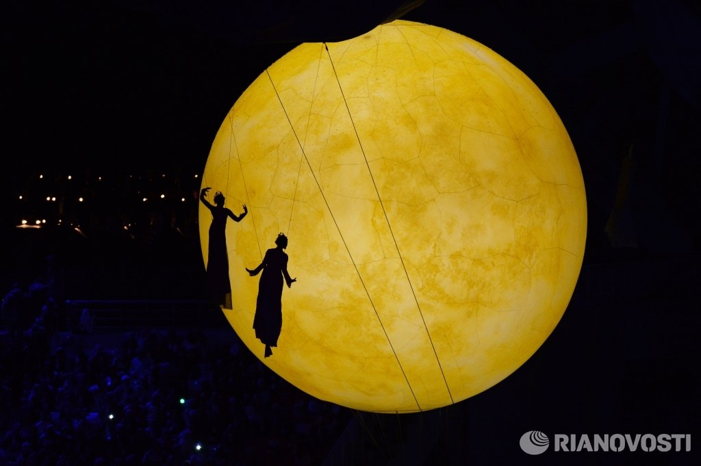 Мир Малевича, Кандинского и Шагала на церемонии закрытия XXII зимних Игр в Сочи Мир Малевича, Кандинского и Шагала на церемонии закрытия XXII зимних Игр в Сочи