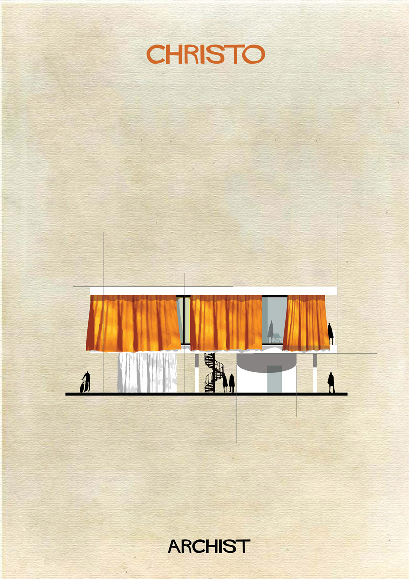 Известные мастера изобразительного искусства в виде архитектурных проектов Известные мастера изобразительного искусства в виде архитектурных проектов