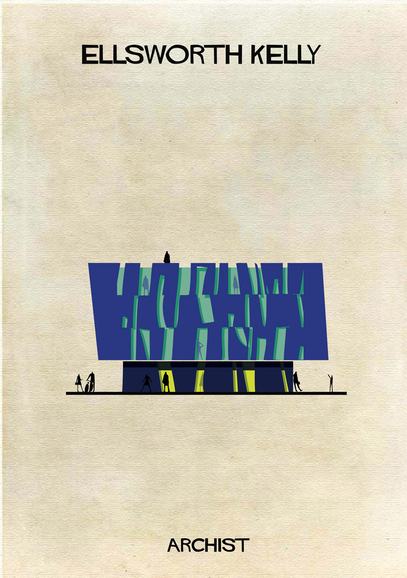 Известные мастера изобразительного искусства в виде архитектурных проектов Известные мастера изобразительного искусства в виде архитектурных проектов