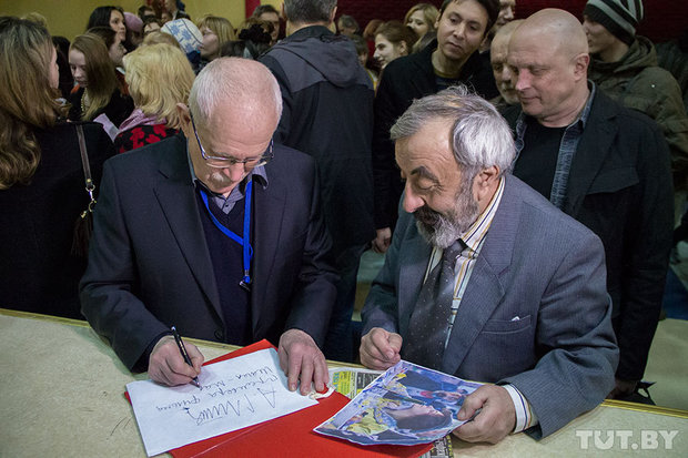 В Витебске прошел закрытый показ фильма Александра Митты «Шагал — Малевич» В Витебске прошел закрытый показ фильма Александра Митты «Шагал — Малевич»