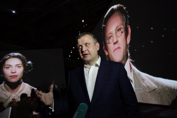 В «Манеже» состоялась мировая премьера инсталляции «Золотой век русского авангарда» В «Манеже» состоялась мировая премьера инсталляции «Золотой век русского авангарда»