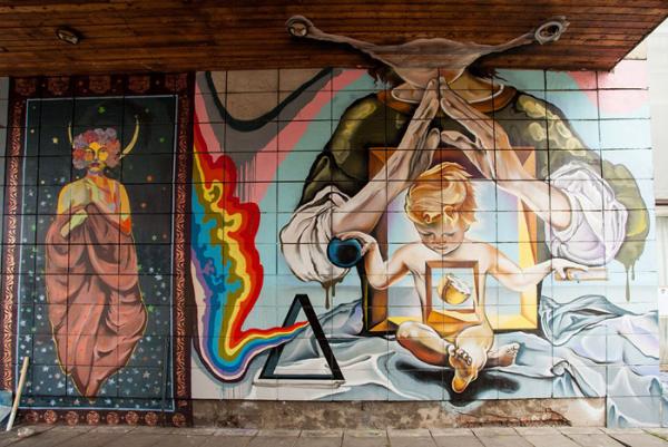 Арт-акция в Архангельске Арт-акция в Архангельске