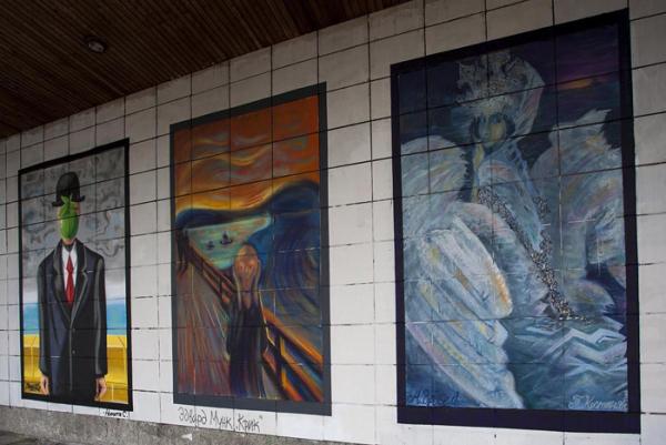 Арт-акция в Архангельске Арт-акция в Архангельске