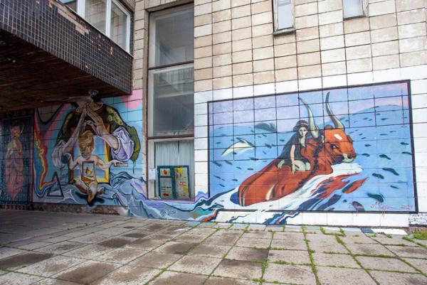 Арт-акция в Архангельске Арт-акция в Архангельске