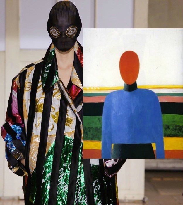 Связь между картинами Казимира Малевича и коллекциями Maison Martin Margiela Связь между картинами Казимира Малевича и коллекциями Maison Martin Margiela