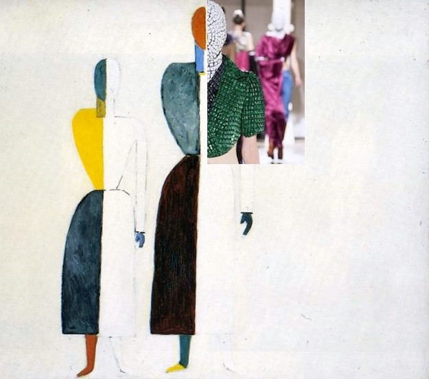 Связь между картинами Казимира Малевича и коллекциями Maison Martin Margiela Связь между картинами Казимира Малевича и коллекциями Maison Martin Margiela