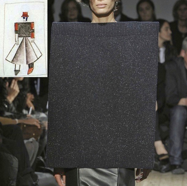 Связь между картинами Казимира Малевича и коллекциями Maison Martin Margiela Связь между картинами Казимира Малевича и коллекциями Maison Martin Margiela