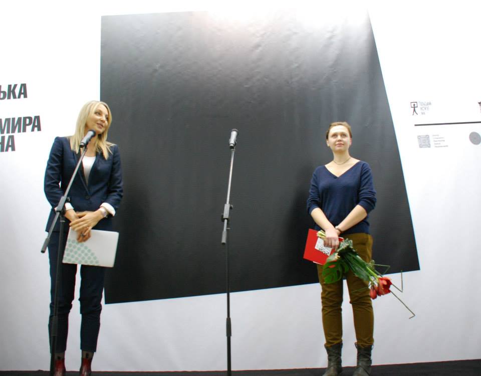 Лауреатом Премии имени Казимира Малевича 2014 стала художница Лада Наконечная Лауреатом Премии имени Казимира Малевича 2014 стала художница Лада Наконечная