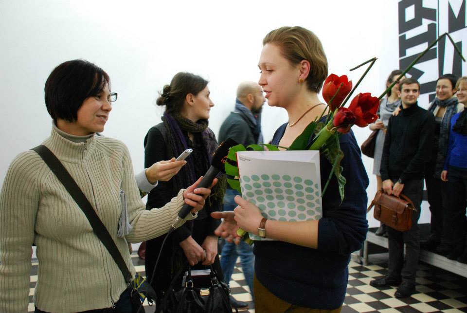 Лауреатом Премии имени Казимира Малевича 2014 стала художница Лада Наконечная Лауреатом Премии имени Казимира Малевича 2014 стала художница Лада Наконечная