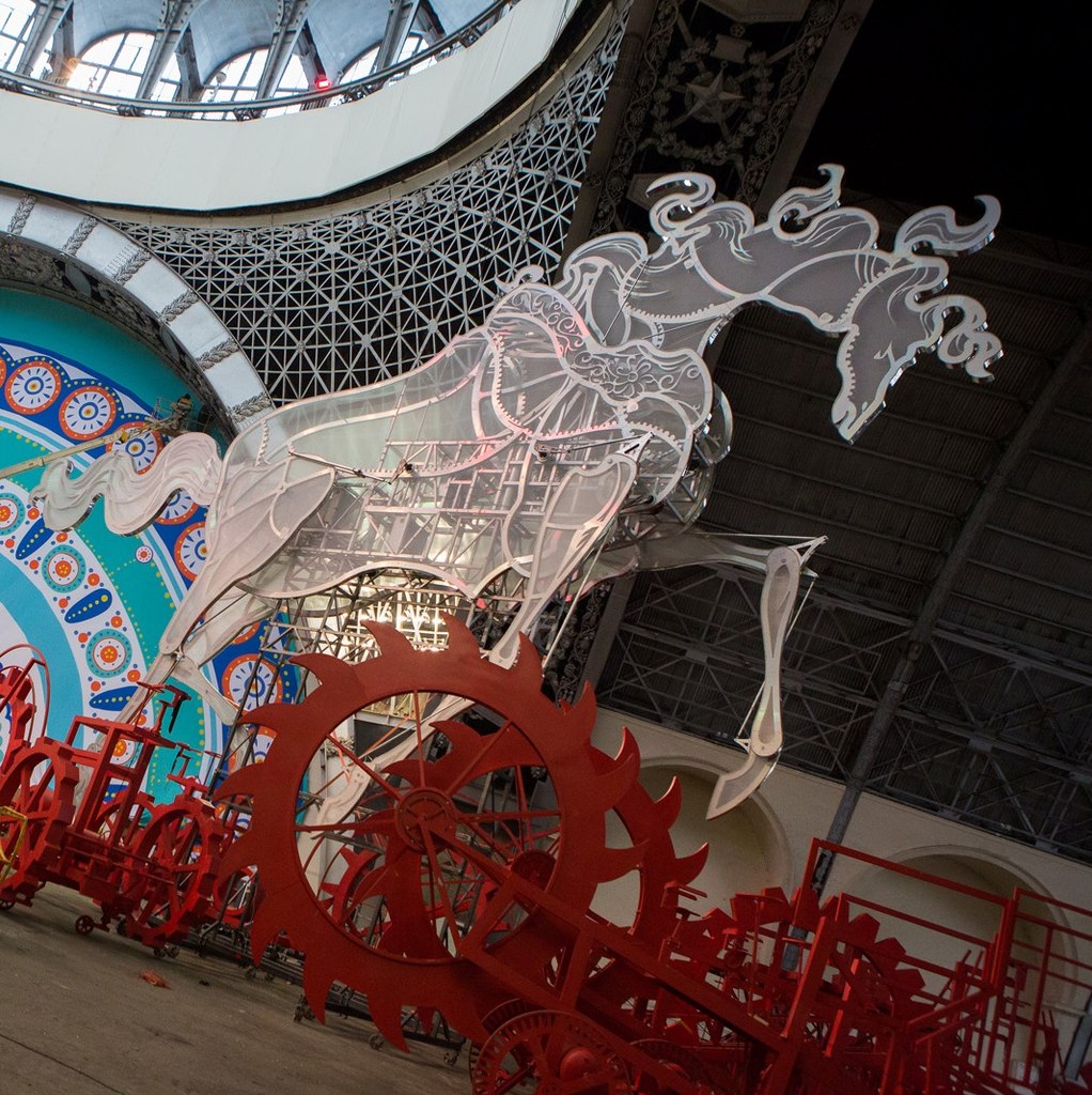 Декорации из XXII Зимних Олимпийских игр в Сочи можно увидеть на выставке в Москве Декорации из XXII Зимних Олимпийских игр в Сочи можно увидеть на выставке в Москве