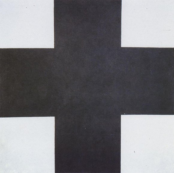 Каземир Малевич :: Черный крест (1923)
