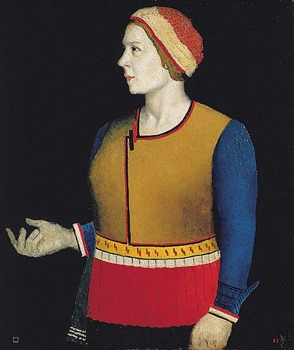 Каземир Малевич :: Портрет жены художника (1933)