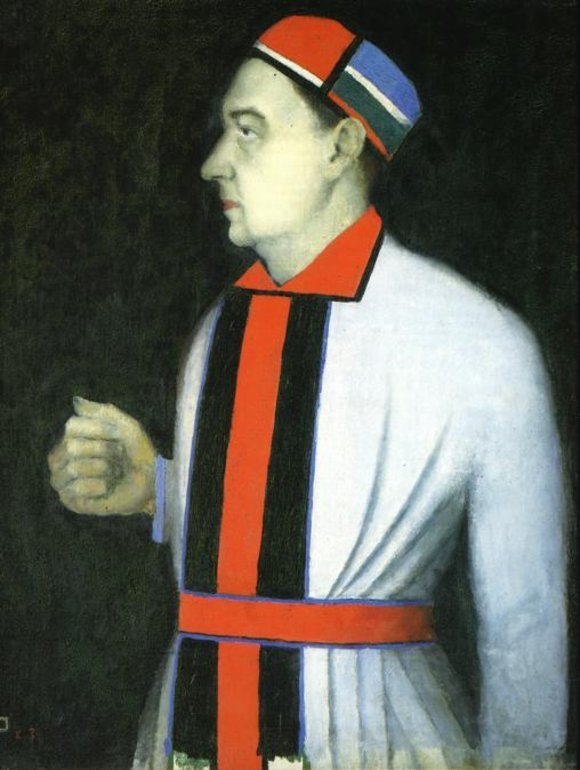 Каземир Малевич :: Portrait of Man  (1933)