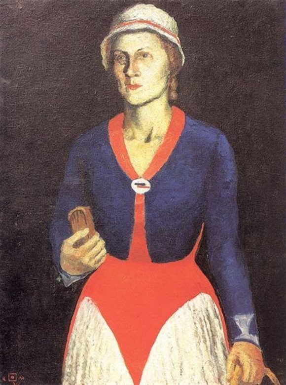Каземир Малевич :: Портрет жены художника (1934)