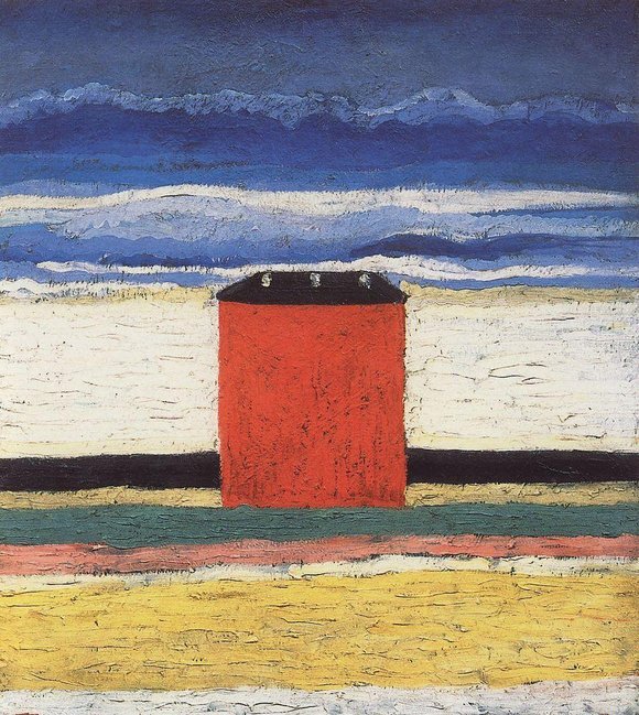 Каземир Малевич :: Красный дом (1932)