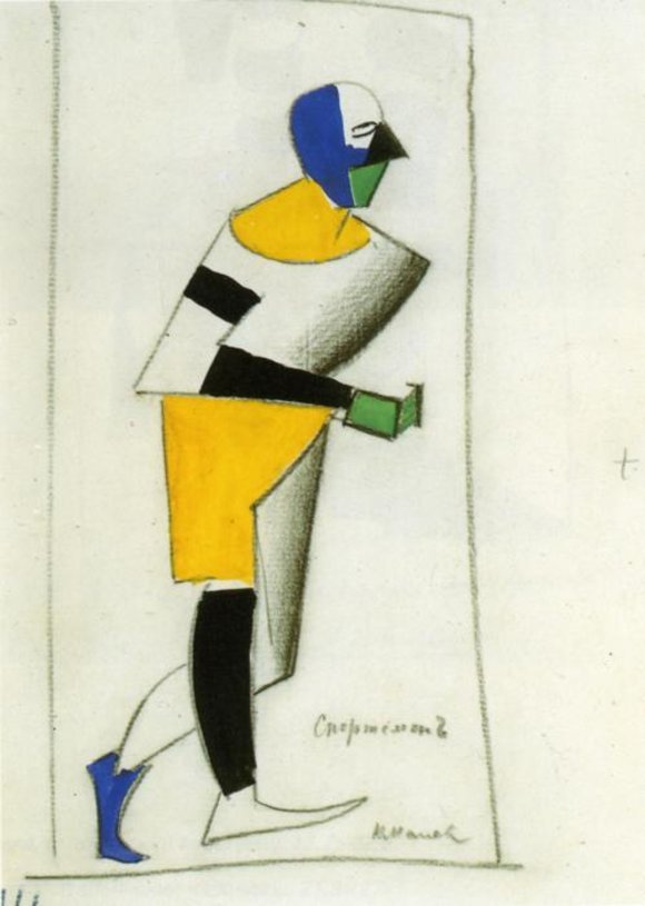 Каземир Малевич :: Спортсмен (1913)