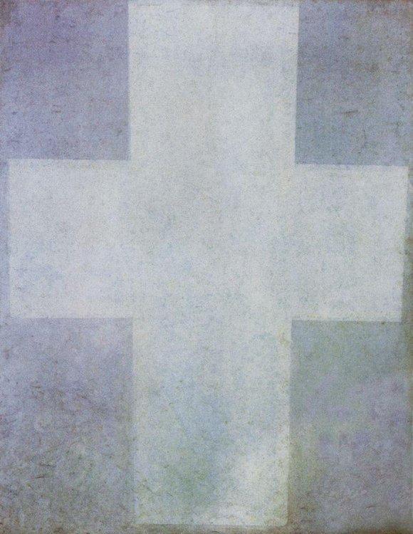 Каземир Малевич :: Белый крест (1927)