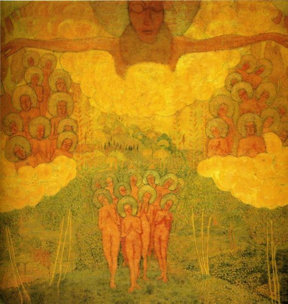 Каземир Малевич :: Торжество неба (1907)
