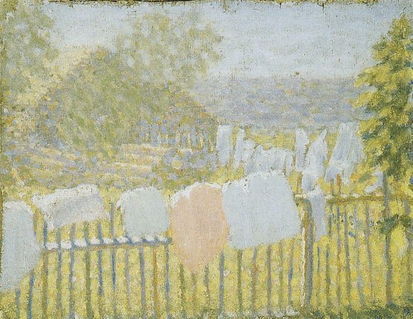 Каземир Малевич :: Белье на заборе (1903)
