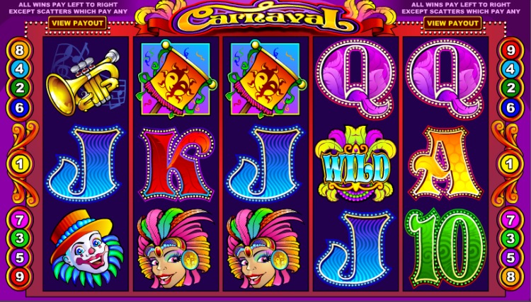 Игровой автомат «Carnival» в Дрифт казино