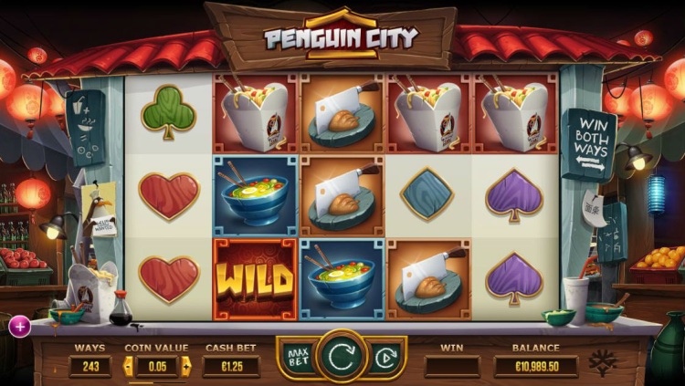 Игровой автомат «Penguin City» в казино Рокс
